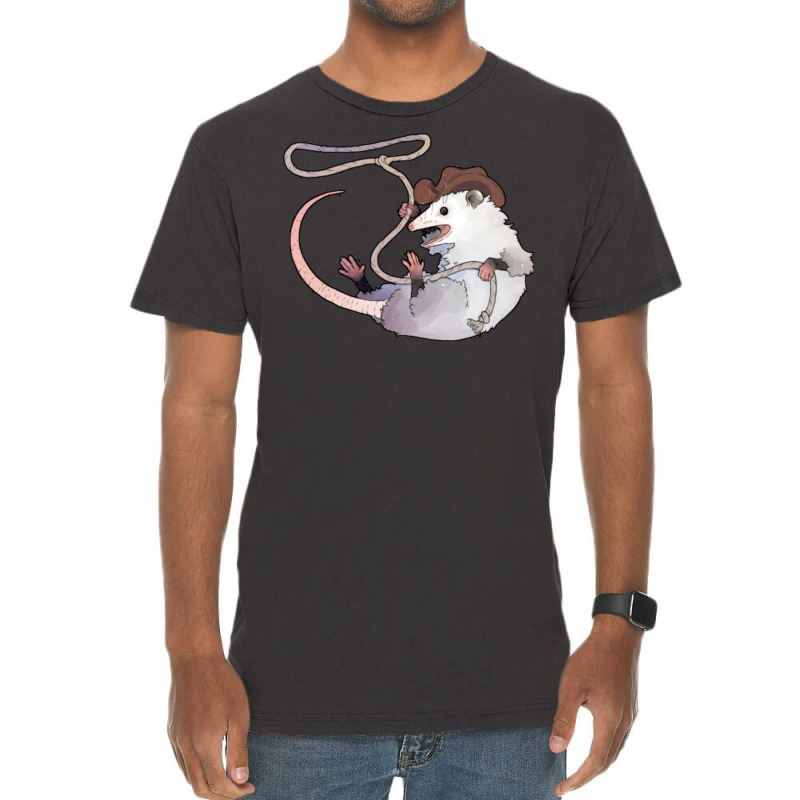 Cowboy Possum Classic Tshirt Cool Vintage T-Shirt by milabtowerp | Artistshot