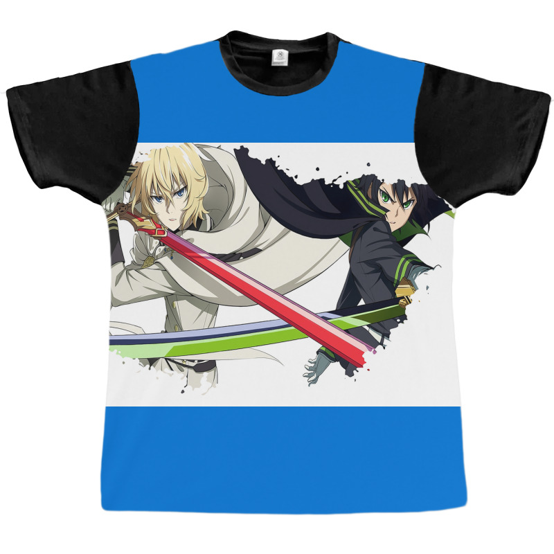 Owari No Seraph Seraph Of The End Mikaela Hyakuya Yuuichirou Hyakuya P Graphic T-shirt by woelkelytjeb | Artistshot