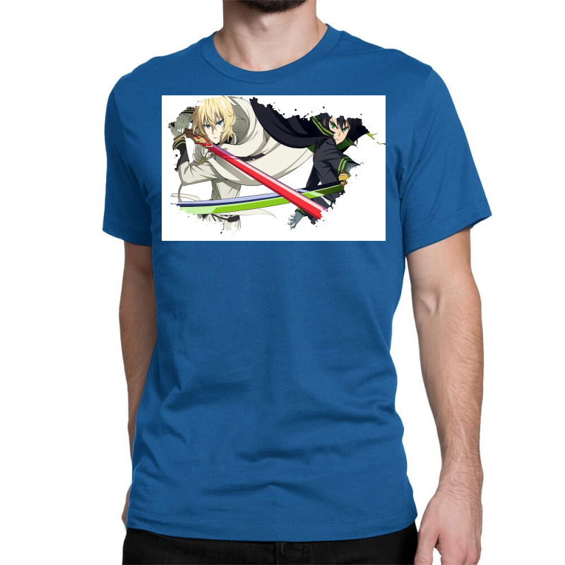 Owari No Seraph Seraph Of The End Mikaela Hyakuya Yuuichirou Hyakuya P Classic T-shirt by woelkelytjeb | Artistshot