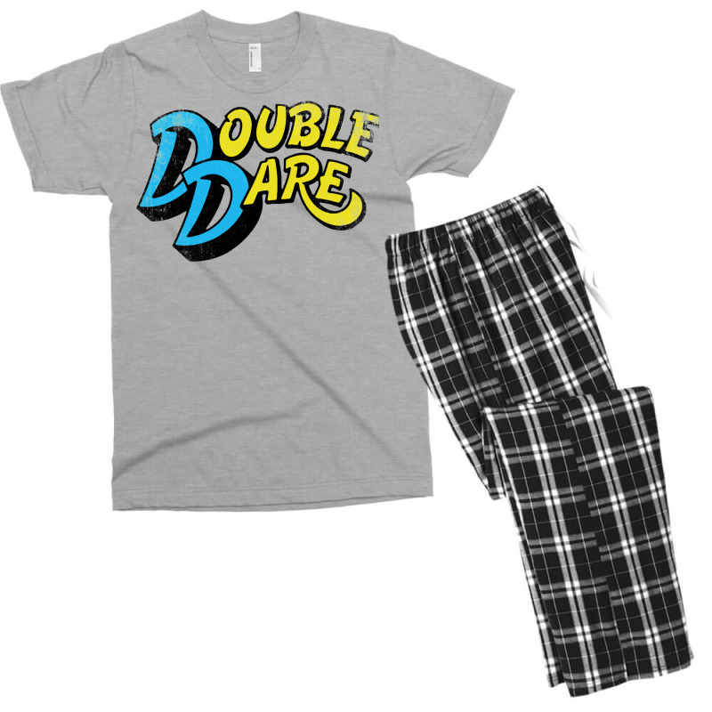 Double Dare Vintage  T Hipster Men's T-shirt Pajama Set | Artistshot