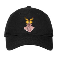 Limited Edition Quiet Butterfly Adjustable Cap | Artistshot