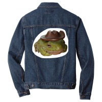 Cowboy Frog Classic Tshirt Hippie Men Denim Jacket | Artistshot