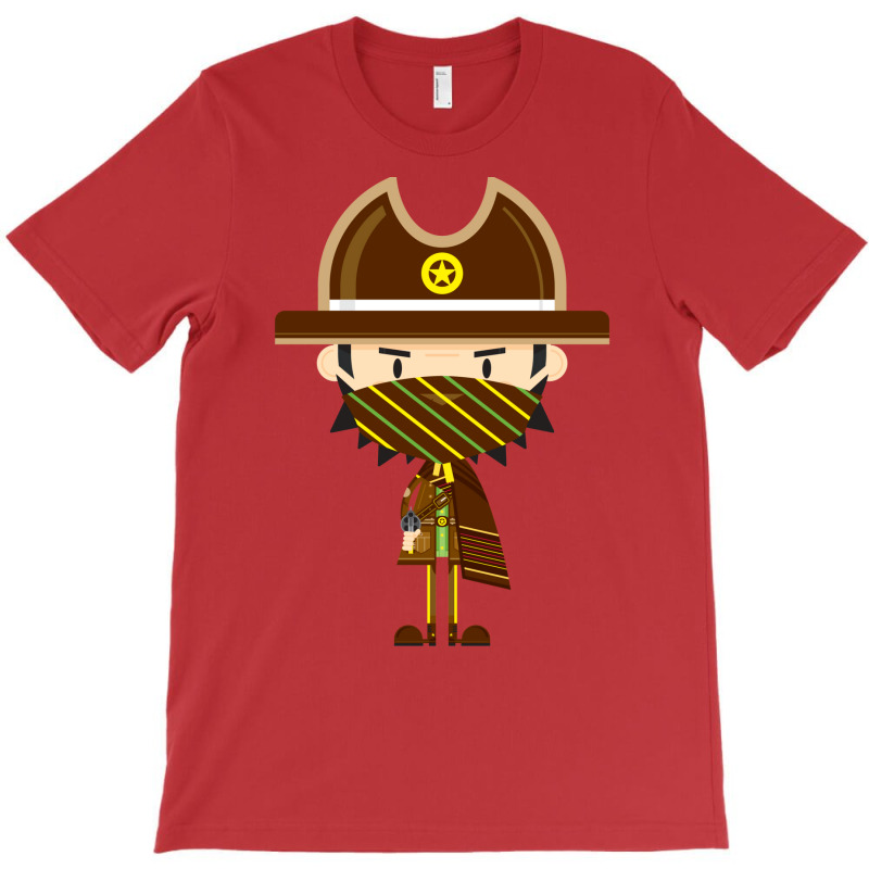 Cute Cartoon Cowboy Sheriff In Poncho Classic Tshirt Cool T-Shirt by milabtowerp | Artistshot