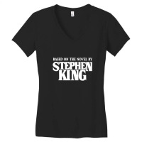 Based On The Novel - White Women's V-neck T-shirt | Artistshot