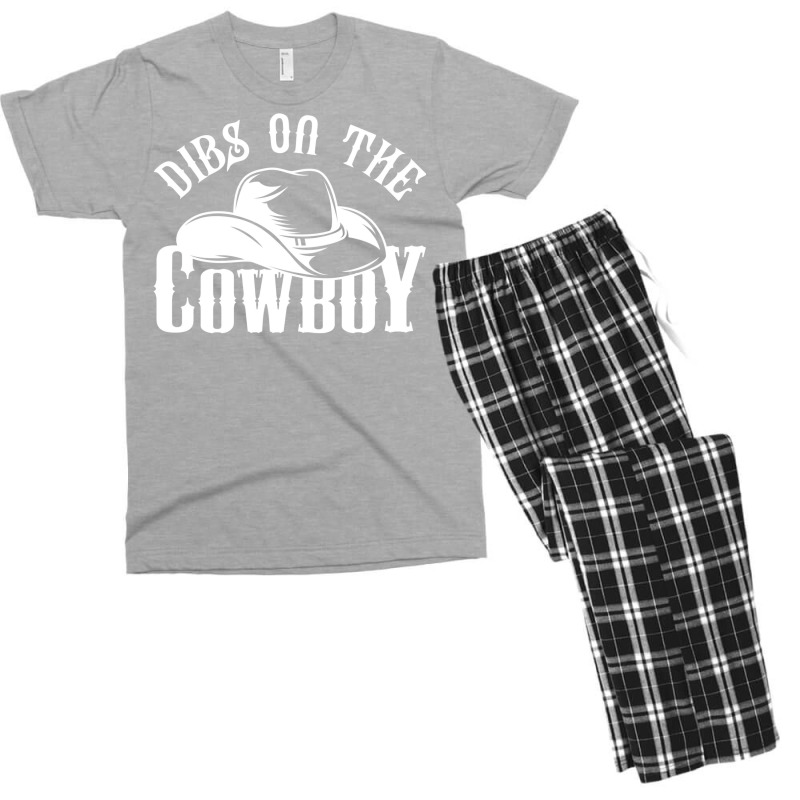 Dibs On The Cowboy Relaxed Fit Tshirt Quote Men's T-shirt Pajama Set by milabtowerp | Artistshot