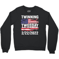 Twinning Twosday Tuesday February Crewneck Sweatshirt | Artistshot