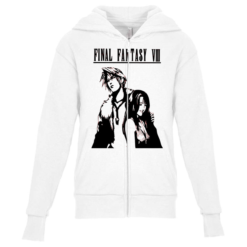 Trending Squall And Rinoa Final Fantasy Viii Youth Zipper Hoodie by femalesbaubles | Artistshot