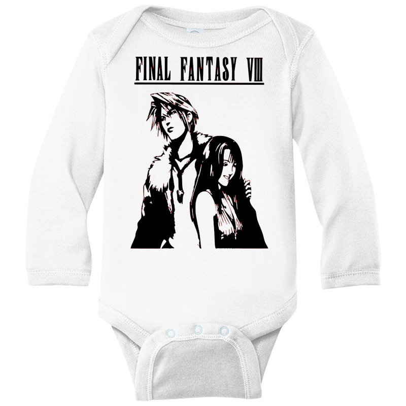 Trending Squall And Rinoa Final Fantasy Viii Long Sleeve Baby Bodysuit by femalesbaubles | Artistshot