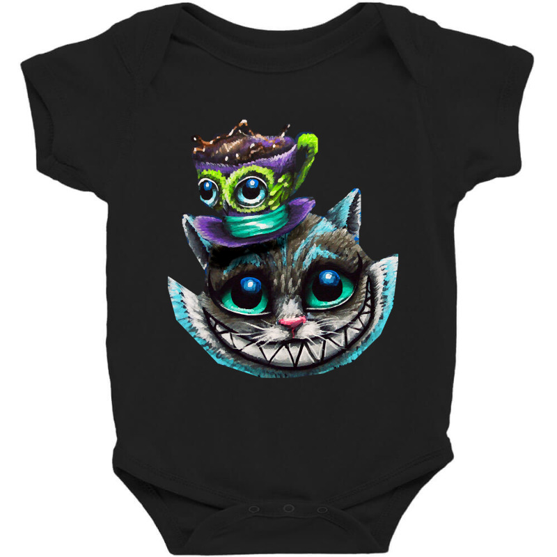 Hot Trend Smiling Cat Baby Bodysuit by macklinsampson | Artistshot