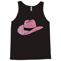 Cowboy Hat In Pink Glitter Classic Tshirt Nature Tank Top | Artistshot