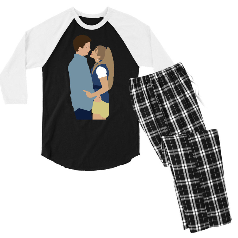 Cory And Topanga  T 70s Men's 3/4 Sleeve Pajama Set by didamyeten3 | Artistshot