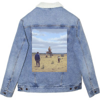 Tales From The Loop - Child Found Object Unisex Sherpa-lined Denim Jacket | Artistshot