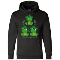 Frog With A Cowboy Hatcowboy Hatcottagecorecute Froggift Idea For Wome Champion Hoodie | Artistshot