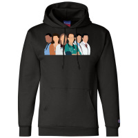 Er Cast  T Quote Champion Hoodie | Artistshot