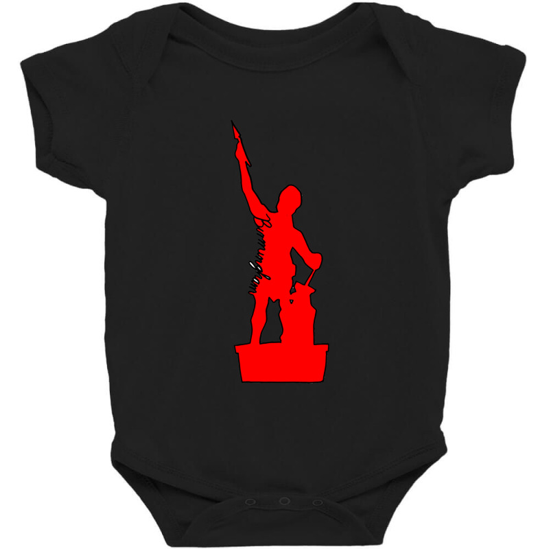 Vulcan Birmingham Alabama Red Baby Bodysuit by LuceroCrystalMurillo | Artistshot