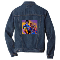 Win Smile Love Men Denim Jacket | Artistshot