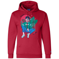 Chilling Anime Boy Tshirt Classique Green Champion Hoodie | Artistshot