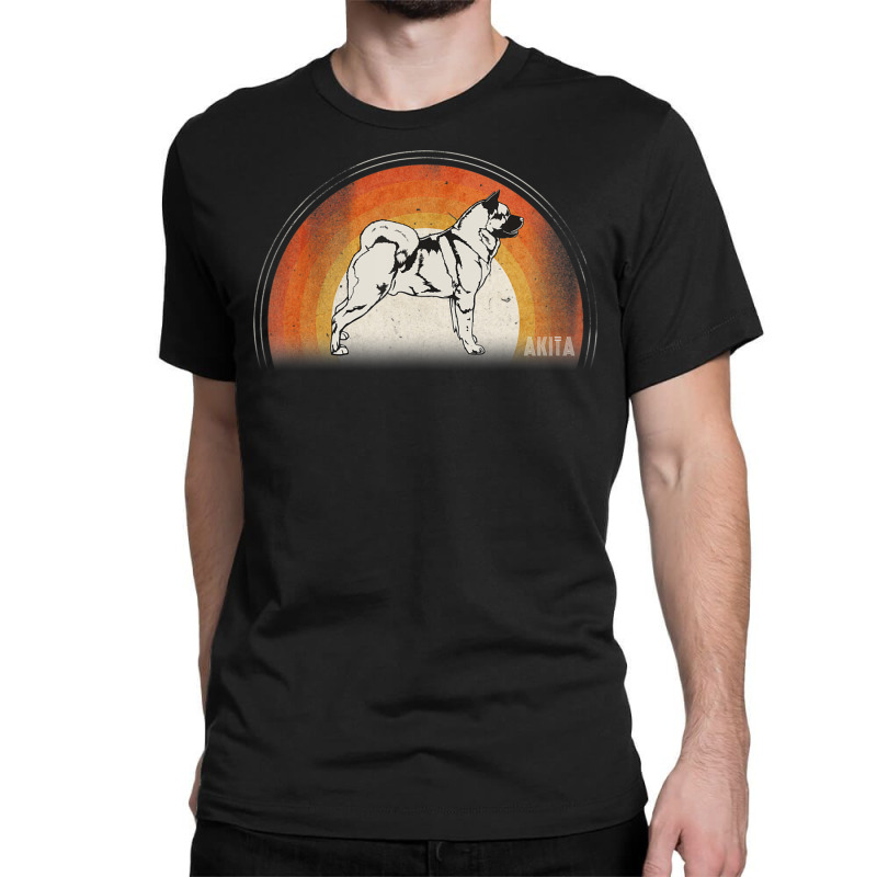 Trending 365 Dog Breed Akita Retro Classic T-shirt by hongquangd | Artistshot