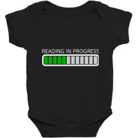 Trending Reading In Progress Baby Bodysuit | Artistshot