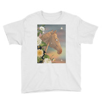 Limited Edition Mythical Horse With Flowers And Stars Youth Tee | Artistshot