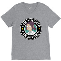 Inside Job Reagan I Am Difficult  T Girl V-neck Tee | Artistshot