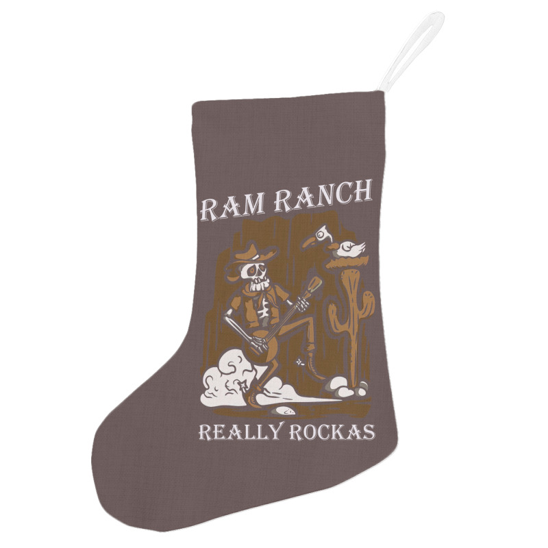 Ram Ranch Really Rocks Ram Ranch Ram Ranch Lyrics   Cool Blue Holiday Stocking | Artistshot