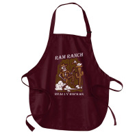 Ram Ranch Really Rocks Ram Ranch Ram Ranch Lyrics   Cool Blue Medium-length Apron | Artistshot