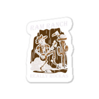 Ram Ranch Really Rocks Ram Ranch Ram Ranch Lyrics   Cool Blue Sticker | Artistshot