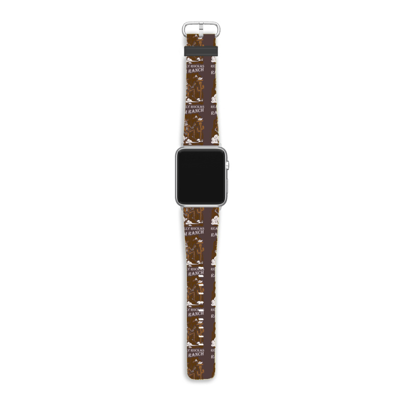 Ram Ranch Really Rocks Ram Ranch Ram Ranch Lyrics   Cool Blue Apple Watch Band | Artistshot