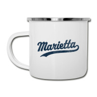 Marietta Georgia Ga Vintage Sports Graphic Premium T Shirt Camper Cup | Artistshot