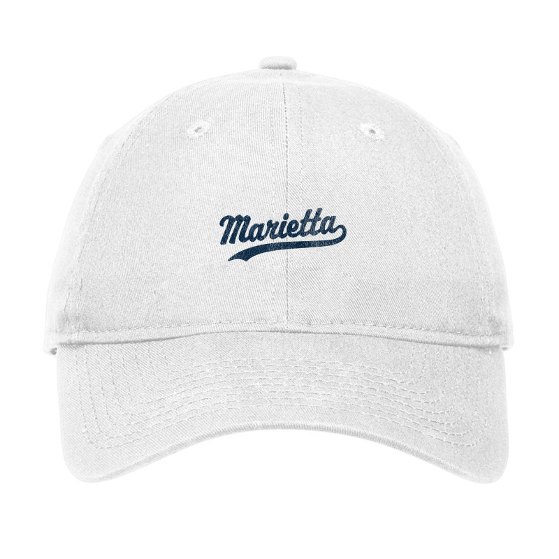 Marietta Georgia Ga Vintage Sports Graphic Premium T Shirt Adjustable Cap | Artistshot