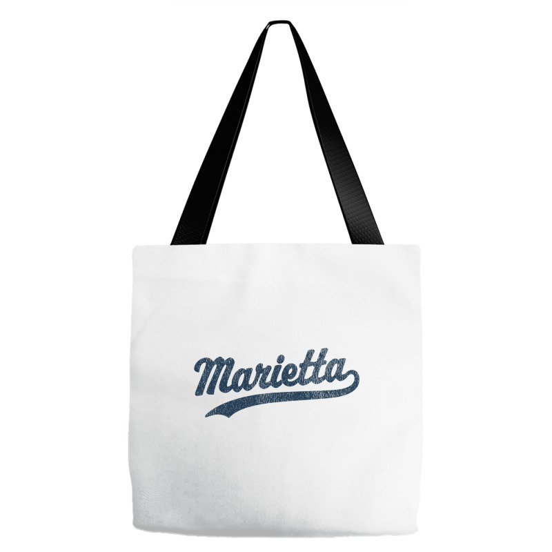 Marietta Georgia Ga Vintage Sports Graphic Premium T Shirt Tote Bags | Artistshot