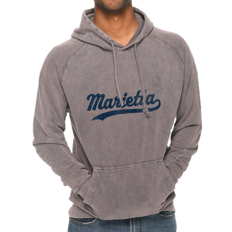 Marietta Georgia Ga Vintage Sports Graphic Premium T Shirt Vintage Hoodie | Artistshot