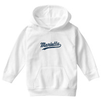 Marietta Georgia Ga Vintage Sports Graphic Premium T Shirt Youth Hoodie | Artistshot