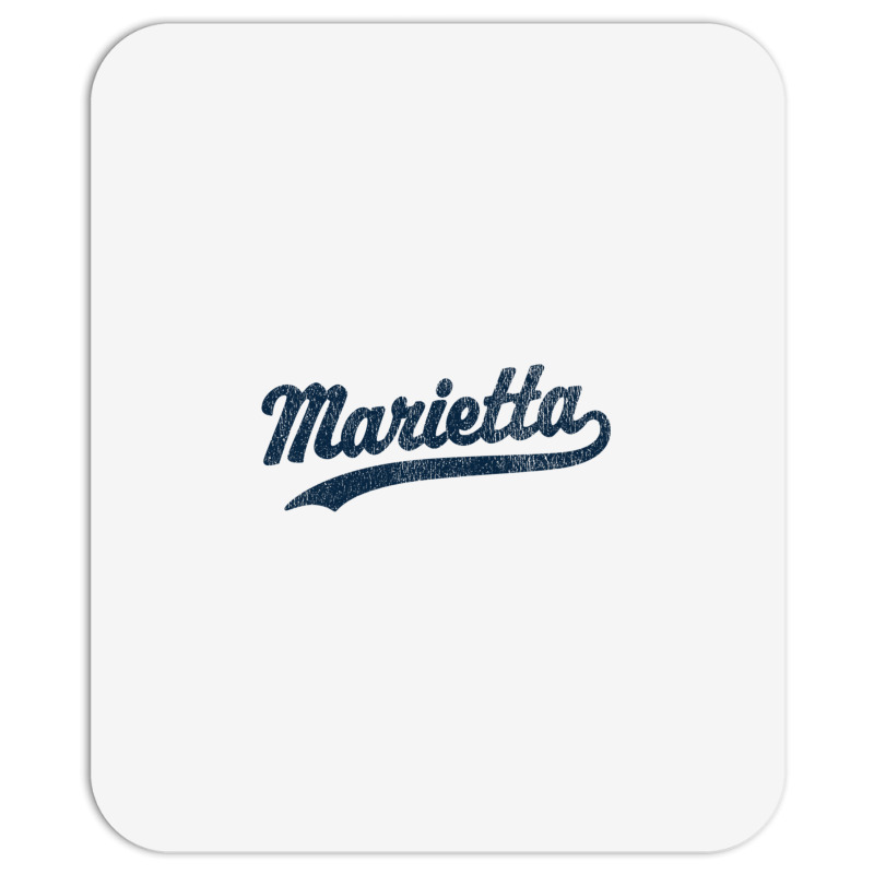 Marietta Georgia Ga Vintage Sports Graphic Premium T Shirt Mousepad | Artistshot