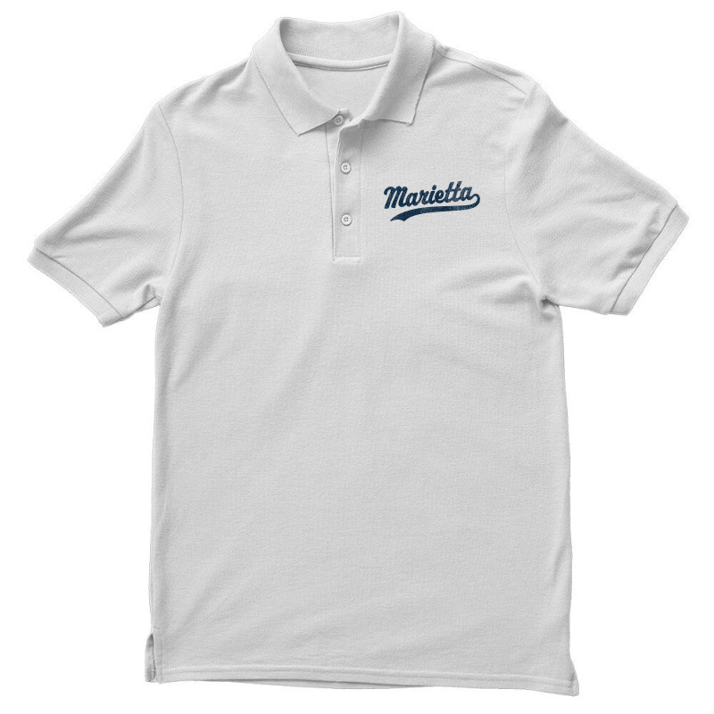 Marietta Georgia Ga Vintage Sports Graphic Premium T Shirt Men's Polo Shirt | Artistshot