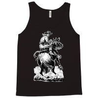 Cowboy Riding Horse Classic Tshirt Stars Tank Top | Artistshot