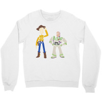 Sad Strange Little Toy   Girl Quote Crewneck Sweatshirt | Artistshot