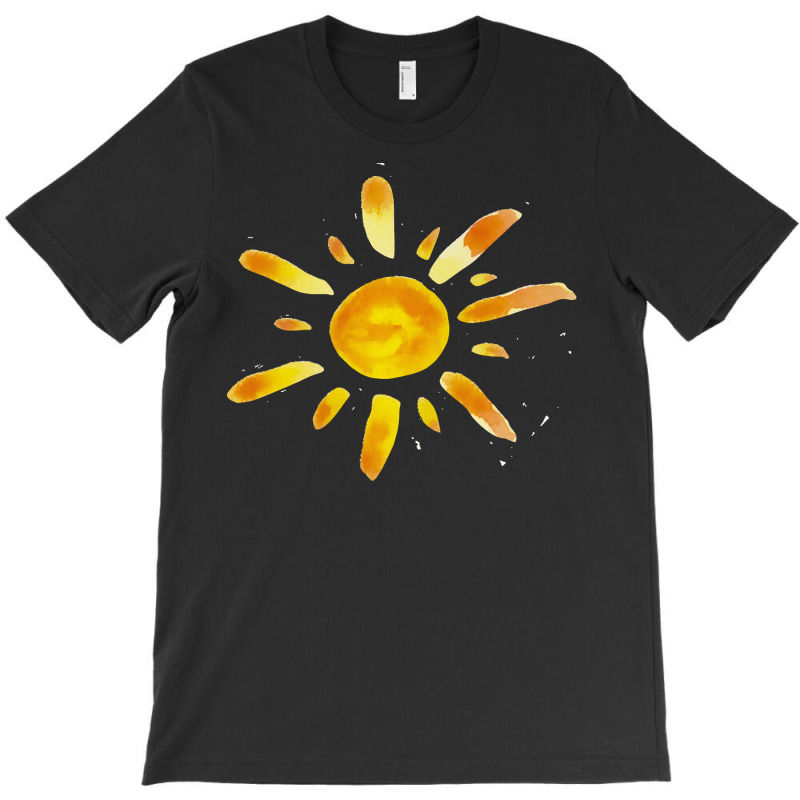 Watercolor Sun T-shirt | Artistshot