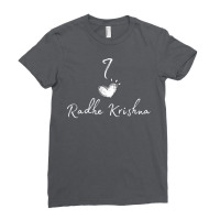 Jaime Radha Krishna Citation De Krishna Tshirt Classique Nature Ladies Fitted T-shirt | Artistshot