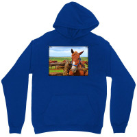 Horses In Maui Hawaii Classic Tshirt Red Unisex Hoodie | Artistshot