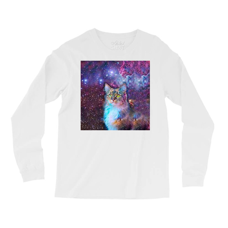 Cat Mars Long Sleeve Shirts by Lorett | Artistshot