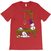 Snowman Hangin   Vintage Funny T-shirt | Artistshot