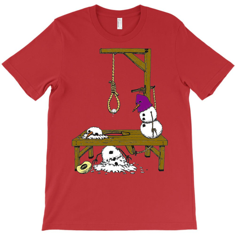 Snowman Hangin   Vintage Funny T-shirt | Artistshot