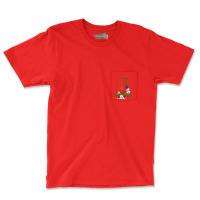 Snowman Hangin   Vintage Funny Pocket T-shirt | Artistshot