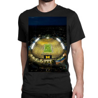 The Michigan Stadium Classic T-shirt | Artistshot