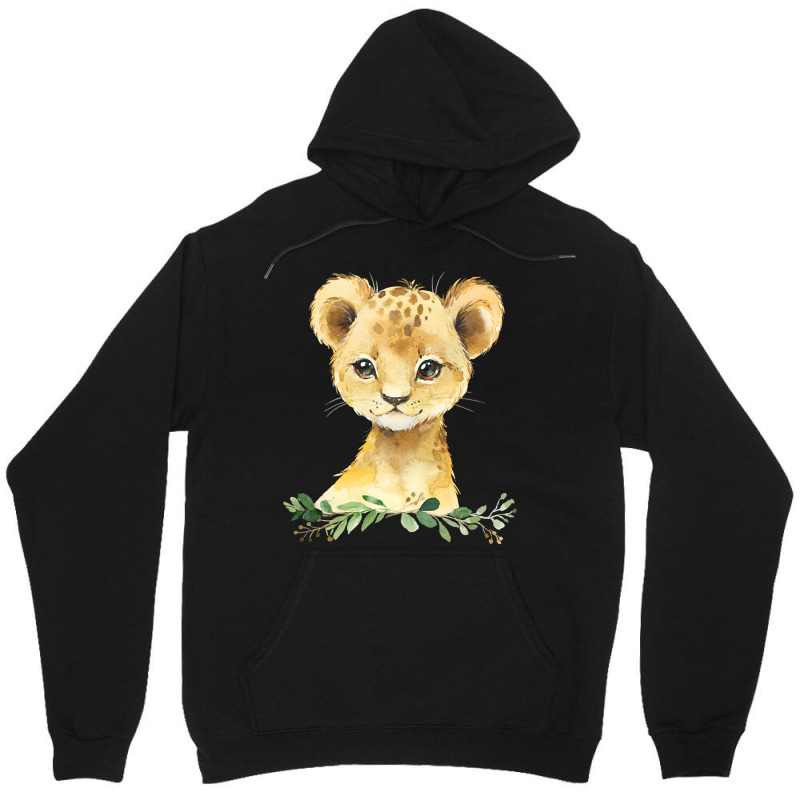 Hot Trend Lion Cub Unisex Hoodie by Ledford Leslie | Artistshot