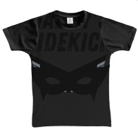 Daddy's Sidekick - Superhero Father's Day Graphic Youth T-shirt | Artistshot