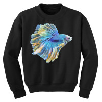 Paradise Betta T  Shirt Paradise Betta Fish T  Shirt Youth Sweatshirt | Artistshot