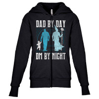 Trending Tabletop Gaming Dad Rpg Role Playing Dm Youth Zipper Hoodie | Artistshot